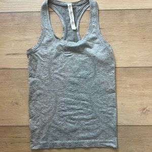 Women’s Gray Lululemon Swiftly Tech Racerback Tank